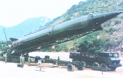 Tên lửa DF-3 của Trung Quốc.